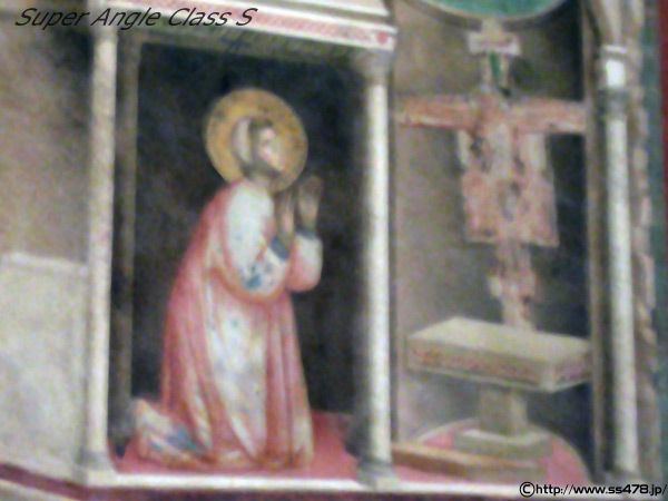 Assisi S.FRANCESCO E IL CROCIFISSO DI S. DAMINO(十字架から声を聴く)